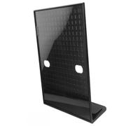 ibasenice Support de Panneau Porte-menu pour Table L en Ps, Support Incliné à Surface Lisse, pour Restaurants et Conférences