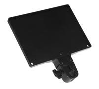 ibasenice Support de Plateau pour Microphone Réglable à Pince Étagère de Rangement avec Surélevés Compatible avec Supports Micro et Trépieds pour Scène et Streaming