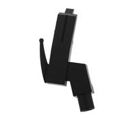 ibasenice Support De Porte-Cellule pour Platine Vinyle, Étui De Tête Utile, Support D'Aiguilles De Tourne-Disque en Plastique Noir, Support Stable, 6.20 X 3.50 X 1.00 Cm, pour Usage