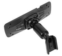 ibasenice Support de Rétroviseur pour Caméra Embarquée, Support de Caméra Embarquée pour Rétroviseur, ABS Noir, pour Voiture, Fixation Stable et Sûre