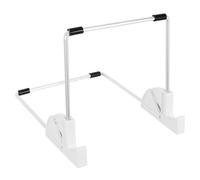 ibasenice Support de Tableau Blanc Effaçable à Sec Stable en Alliage D'aluminium Portable Éclairage LED pour Dessin Créatif et Utilisation en Extérieur