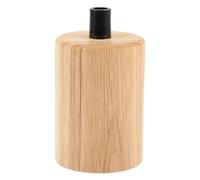 ibasenice Support Luminaire Suspendu Douille E27 en Bois Base Ronde, Solide et Stable, Adapté pour Éclairage de Salon et Balcon, Accessoire Pratique de 9X5,2 CM Couleur Aléatoire