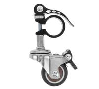 ibasenice Support Multifonction en Métal Noir Tube de 25mm, Assemblage Rapide et Stabilité Renforcée, Trépied pour Guitares et Grands Instruments en Studio ou Scènes Temporaires