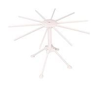 ibasenice Support Pliable Blanc en ABS et PC sans Outil pour Sèche-spaghetti Étagère de Séchage Compacte pour Petites Cuisines