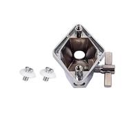 ibasenice Support pour Tom Facile à Utiliser et Transporter en Métal Argenté Accessoire Robuste pour Percussion Adapté pour Rack de Batterie et Tom