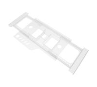 ibasenice Support télescopique Transparent pour Plantes hydroponiques | Panier suspendu pour plantes vivantes d'aquarium, support pour plantes suspendues d'aquarium, plateforme de bordure