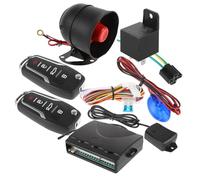 ibasenice Système d'Alarme Antivol Démarrage à Distance et Verrouillage Centralisé Kit d'Entrée sans Clé pour Voitures et Fourgonnettes Alarme Sonore Sécurisée pour Véhicule