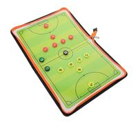 ibasenice Tableau de Football Portable PU Planification pour Entraîneurs Équipement Sportif Polyvalent pour Entraînement et Match