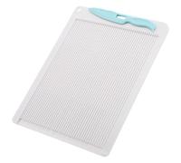 ibasenice Tableau de Score Multifonction Outil Polyvalent avec Couteau en Abs pour de Bricolage Papier et Activités Éducatives, pour Création D'enveloppes et Scrapbooking