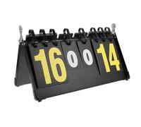 ibasenice Tableau de Score Portable pour Basketball Tableau Flip Réutilisable pour Compétitions Marqueur de Points pour Jeux Intérieurs et Extérieurs Scorekeeper et Facile à Utiliser