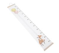 ibasenice Tableau Mural de Croissance Motif Ballon Animalier en Toile Épaisse Règle Murale de Hauteur Amovible pour Garçon et Filles pour Décoration de Chambre et Maternelle