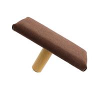 ibasenice Tabouret De Contemplation Ergonomique Marron Moyen En Bois Avec Coussin Moelleux, Chaise Portable D’équilibre Pour Prière Et Agenouillement, Pour Exercices De Contemplation Et Posture Assise