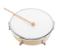 ibasenice Tambour à Main Bois pour Garçon Fille avec Peau Polyester Réglable Musical Éducatif Montessori pour Garçon Fille et Apprentissage Du Rythme