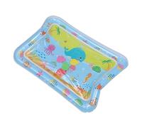 ibasenice Tapis Eau Garçon Fille Sensoriel Gonflable Motif Océan Jouet Flottant Éveil Tactile Coussin Spécial Interaction Peu Encombrant Et Facile à Vider