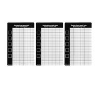 ibasenice Tapis Magnétique Réparation Téléphone 3 Pièces, Plateau Flexible Aimanté pour Vis, Organiseur Portable Zone de Rangement pour Petites Vis et Outils