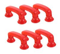 ibasenice Téléphones Chuchoteurs Colorés pour Tout-Petits 6 Pièces en Plastique Abs Rouge, Jouet Éducatif D'éveil Lecture Motricité Fine en Classe, Jeu d'apprentissage Sensoriel Garçon Et Filles