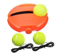 ibasenice Tennis Trainer avec Base Stable et Corde Élastique Outil Entraînement Portable pour Débutants Pratique pour Technique et Mémoire Musculaire