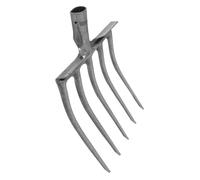 ibasenice Tête De Râteau À Fourche pour Sol Meuble Tête De Fourche À Terre Tête De Râteau De Jardin Fourche À Creuser pour Râteaux De Jardinage pour Pelouses Fourche De Jardin Légère