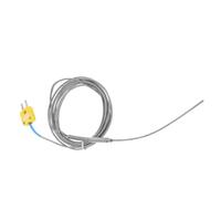 ibasenice Thermocouple de Type K Sonde de Température Fine, Capteur Métallique, avec Prise, Mesure Précise, pour Contrôle D'automatisation Industrielle et Recherche Scientifique