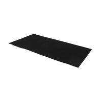 ibasenice Tissu Feutre Absorbant Sonore pour Haut Parleurs Moquette Isolation Acoustique pour Amélioration Audio Couverture Feutre Noir pour Caissons de Basses et Équipement Audio