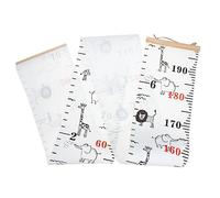 ibasenice Toise Écrivable Tissu Garçon et en D'garçon pour Chambre Blanc Surface Rouleau, pour Mesurer Taille et Suivre la Courbe de Croissance Filles des