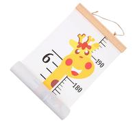 ibasenice Toise Murale Suspendue Girafe Jaune Règle de Hauteur Garçon Fille et Amovible Décoration Murale Pratique pour Chambre et Jardin Garçon Fille