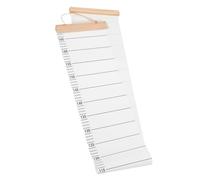 ibasenice Toise Pour Garçon Fille Murale Amovible Toise à Suspendre Simple Précis Installation Quelques Secondes Écrire Stylo Croissance Garçon Fille