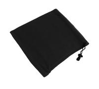 ibasenice Tour de Cou Polaire Simple et Épais pour Sport Outdoor Protection Coupe-vent et Froid Unisexe Hiver Cache-cou Multifonction Noir