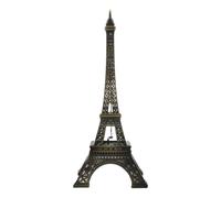 ibasenice Tour Eiffel avec lumière LED - Lampe de chevet de tour Eiffel LED modèle d'architecture en métal lumière nocturne lampe de table LED qui change de couleur décoration de Paris pour