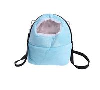 ibasenice Transport pour Petits Animaux Extérieur Bleu Portable Respirant Protection Froid pour Hamster et Rongeurs