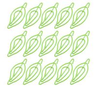 ibasenice Trombones de Feuille Petit Trombone Lot de 30 Pièces Métal et Pp Clips Créatifs Uniques Faciles à Saisir pour Organiser Documents la Maison Bureau pour Factures et Carnets