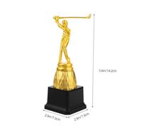 ibasenice Trophée de Piscine Prix du de Billard Coupe du trophée d'or Prix de Concours de Piscine de Billard en Or de récompense de Plastique Réutilisable
