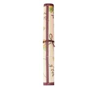 ibasenice Trousse à Enrouler en Tissu Oxford pour Rangement Pinceaux et Feutres, Grosse Capacité Multiples Fixations, Facile à Transporter pour Étudiants en Art