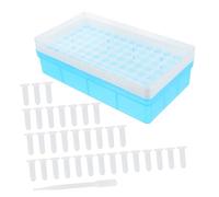 ibasenice Tube de Stockage Plastique pour Crevettes Eau Salée Accessoire Hatchery Pratique Boîte de Collecte et Congélation pour Élevage Poissons et Crevettes Lot