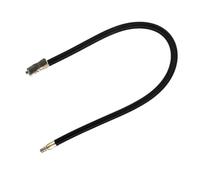 ibasenice Tuyau Extension de Valve de Pneu Flexible avec Fonction de Dégonflage Accessoire Rapide pour Gonfleur de Pneus Voiture Moto Camion et Vélo