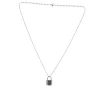 ibasenice Urne pour Animaux De Compagnie Forme De Cadenas Collier pour Cendres De Chien Pendentif Urne pour Petit Animal