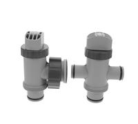 ibasenice Vanne à Piston pour Piscine Accessoire De Piscine De Vanne Raccord De Tuyau Rechange