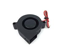 ibasenice Ventilateur Soufflant pour Imprimante DC Refroidissement Dissipateur Thermique Noir Dba