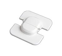 ibasenice Verrou De Réfrigérateur Garçon Et Filles, Loquet De Sécurité Anti-pincement, Adhésif Puissant, Installation Sans Perçage, Protection Bébé Pour Porte Cuisine