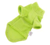 ibasenice vêtements pour Animaux de Compagnie Tenue Chat Manteau Peluche vêtements d'hiver pour Animaux de Compagnie vêtements pour Sphynx Velours Light Green