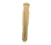 ibasenice Vintage Brass Paperweight For Office Desk Chinese Calligraphy Tool With Guqin Design Stable Heavy Duty Holder For Painting And Writing Unique Decorative Gift