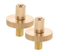 ibasenice Vis de Chevalet Laiton pour Contrebasse Réglables et Fendus Accessoires pour Violon Guitare et Violoncelle de Remplacement pour