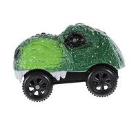 ibasenice Voiture Dinosaure Électrique Miniature avec Piste Lumineuse Circuit Abs et pour Garçon Fille sans Batterie