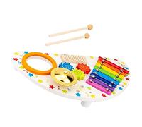 ibasenice Xylophone Bois Montessori pour Garçon Fille Instrument de Percussion Éducatif Sûr et Facile à Utiliser pour Fêtes et Initiation Musicale