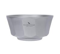 iBasingo Ti1175T Bol en titane à double paroi léger de grande capacité pour pique-nique, randonnée et repas en plein air, anti-brûlure, antirouille 800 ml