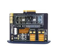 iBasso AMP14 NuTube Amplificateur Module pour DX300 et DX320 DAP, Amplificateur audio à carte AMP équilibrée 4,4 mm, bleu