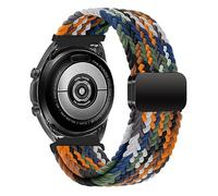 iBazal Compatible avec Samsung Galaxy Watch 5 40mm 44mm/5 Pro 45mm/4/4 Classic 42mm 46mm/Galaxy 3 41mm/Galaxy Active 2/Galaxy Watch 42mm Bracelet Nylon Bande Tressée Magnetic Woven - Camouflage