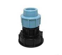 IBC Adaptateur de réservoir S60X6 pour raccord de tuyau et robinet MDPE dans les tâches de jardinage (20 mm)