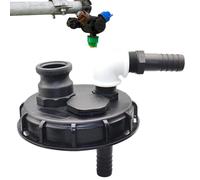 IBC Bouchon de réservoir d'eau épais pour stockage de liquides IBC Couvercle de rangement étanche pour arrosage de jardin, agriculture, pêche