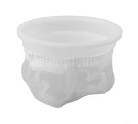 IBC Bouchon de réservoir pour montage de réservoir d'eau, sac réutilisable en feutre aiguille, de qualité alimentaire et résistant aux déchirures (nylon court-fond rond)